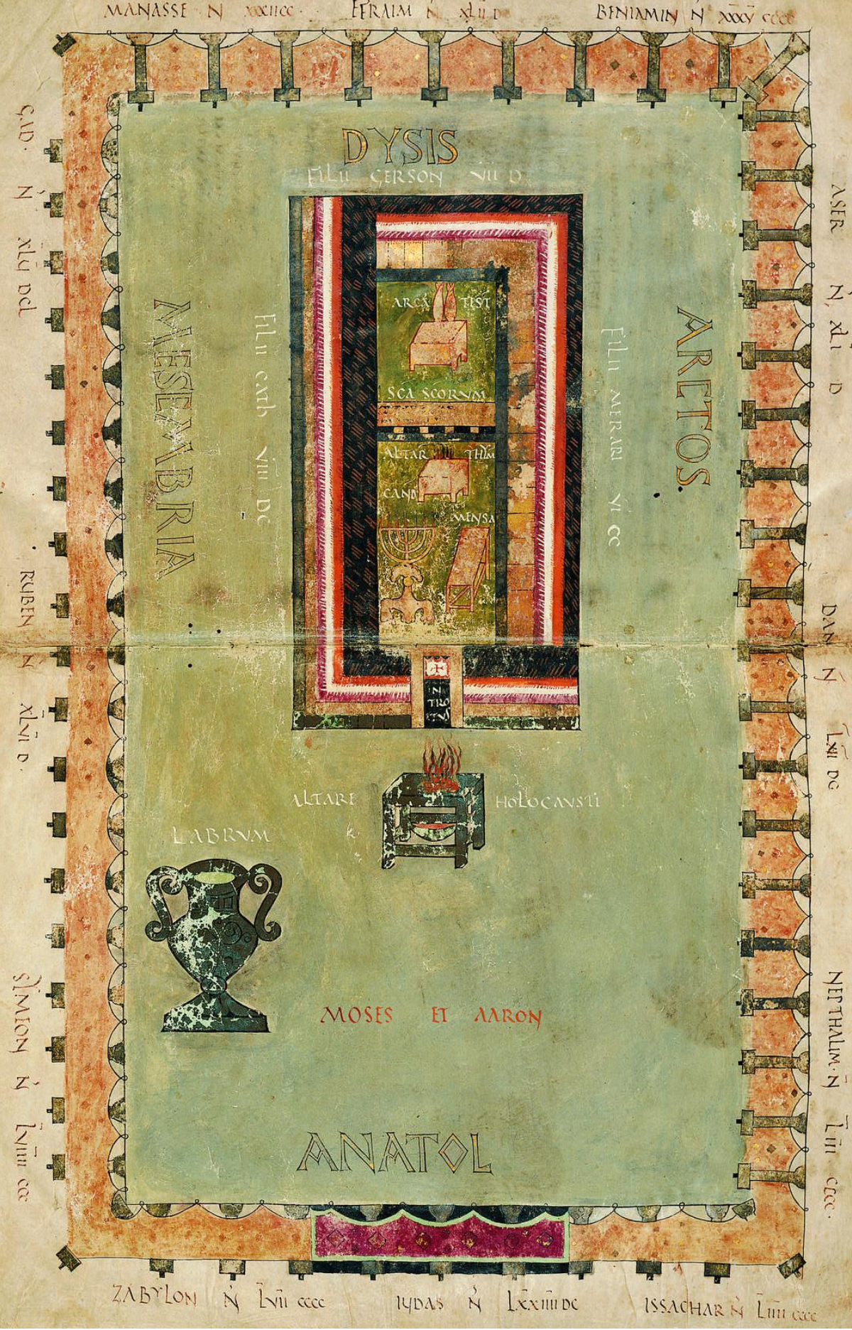 Zeltheiligtum (Codex Amiatinus).png · Unknown authorUnknown author · Public domain · 위키미디어 공용