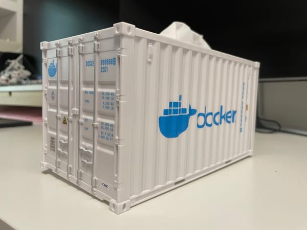 도커 컨테이너 티슈 케이스