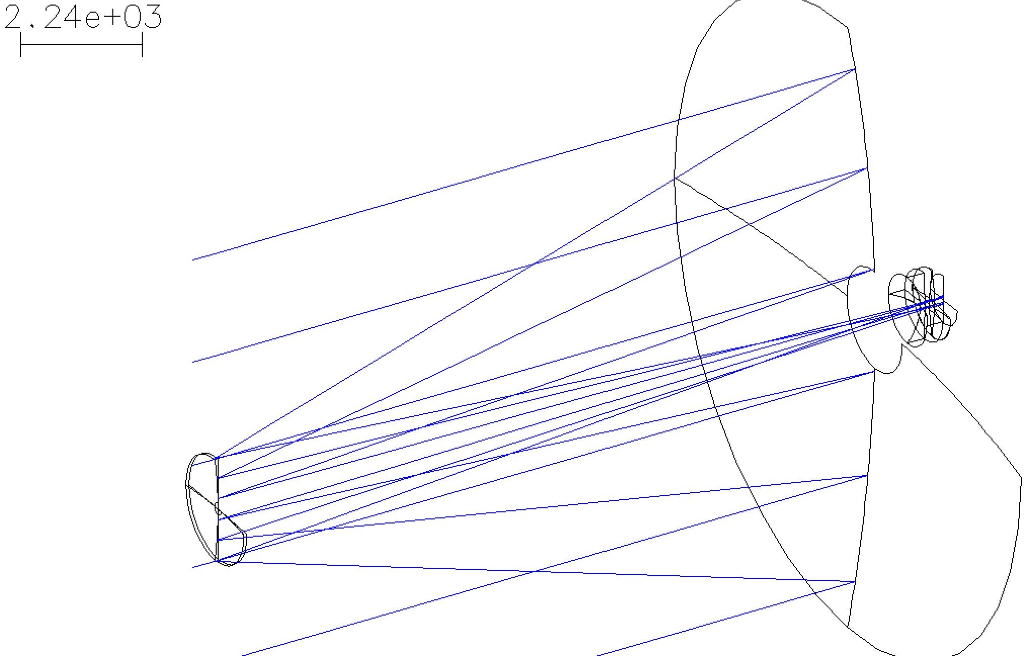 3D Free-Form Optical Lens – Miniaturised Fibre Couplers for Astrophotonics