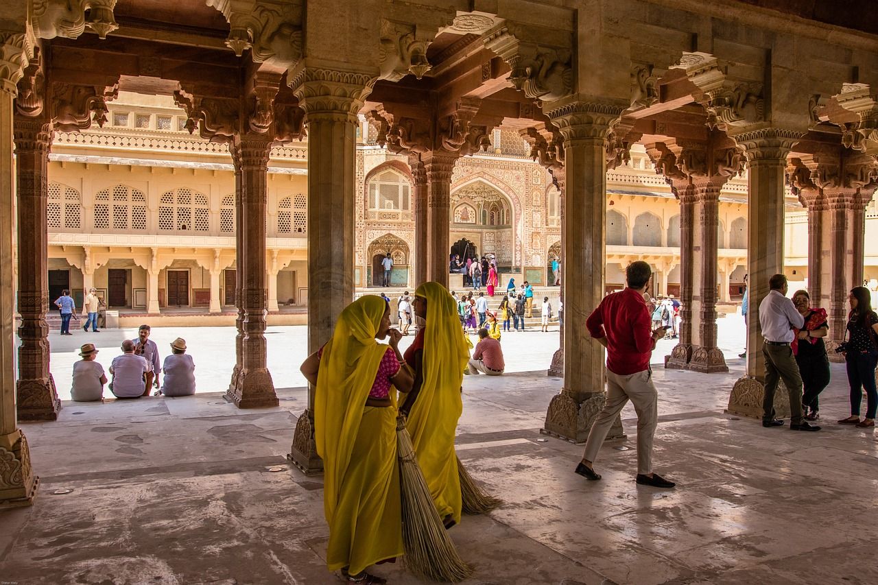 Jaipur, Pink City 인도의 빅짐짐
